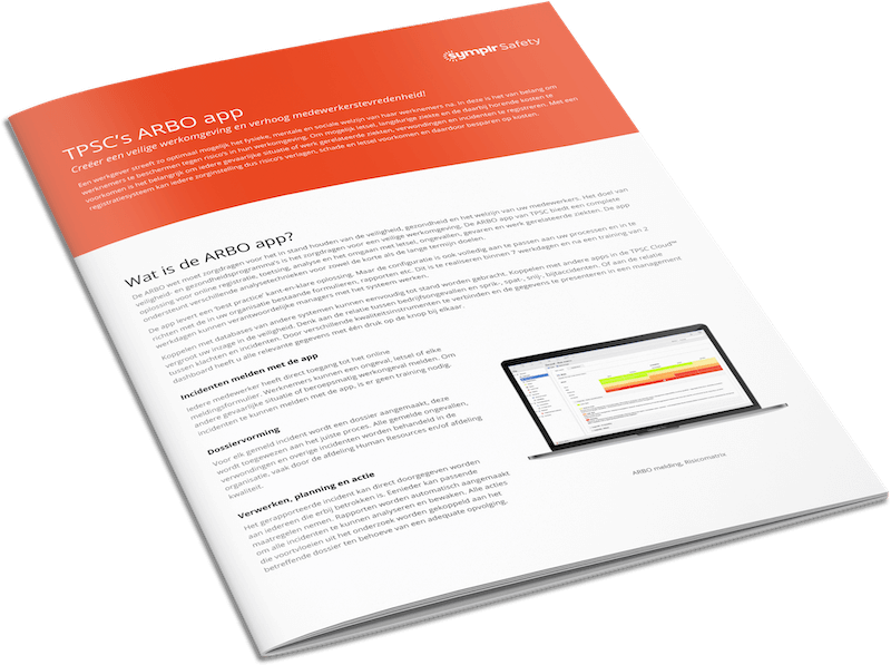 Productsheet ARBO applicatie