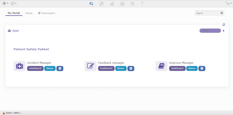 New interface My Portal NLpage