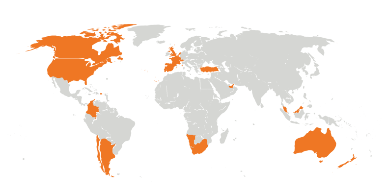 TPSC Worldwide Presence